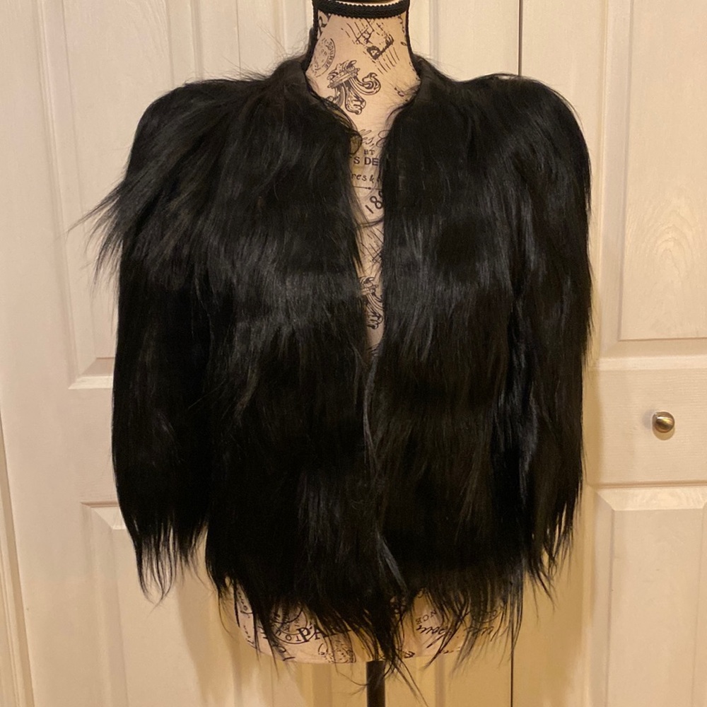 Rare long hair Fur coat